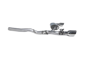 Scorpion GPF-back udstødning til BMW M135I F40 med ventiler, Daytona, set fra siden