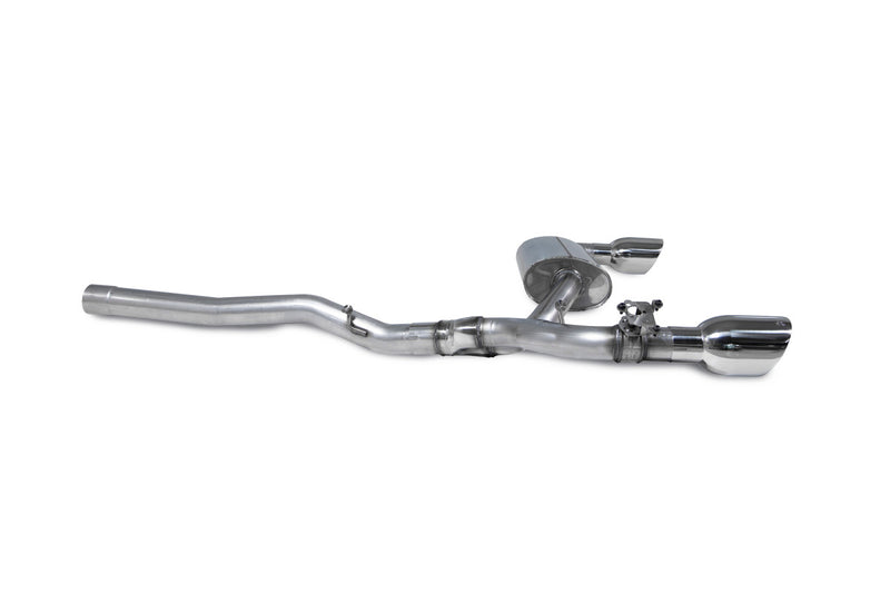 Scorpion GPF-back udstødning til BMW M135I F40 med ventiler, Daytona, set fra siden