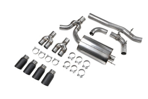 Scorpion GPF-back udstødning til BMW M235I med ventiler, Daytona Ceramic, kit_top