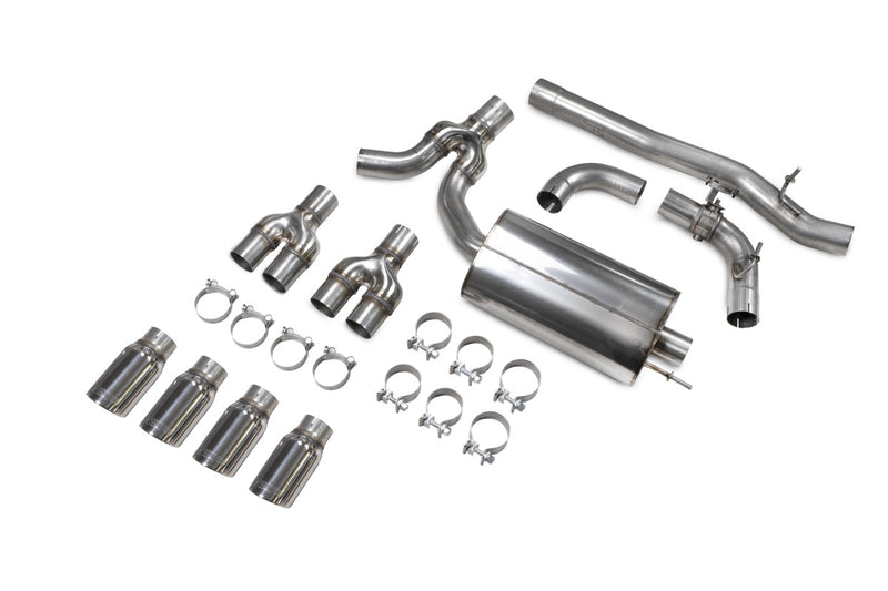 Scorpion GPF-back udstødning til BMW M235I med ventiler, Daytona, kit_top