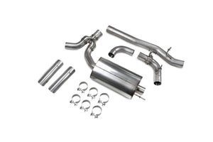 Scorpion GPF-back udstødning til BMW M235I med ventiler, OE Fitment, kit_top