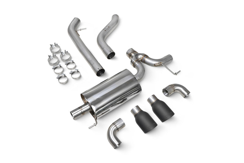 Scorpion GPF-back udstødning til BMW G42 220I – ikke-resoneret, Daytona Ceramic, kit_top