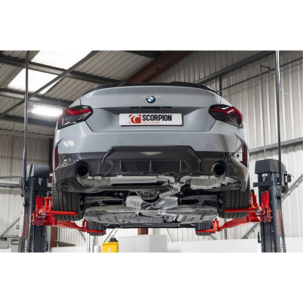Scorpion Non-Resonated GPF-Back System - BMW G42 220I - Daytona Ceramic