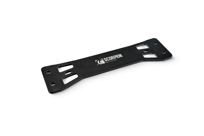 Scorpion monteringsdel til BMW E46, set ovenfra