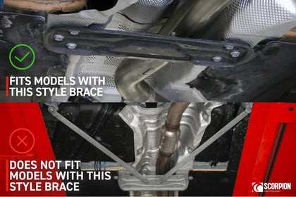 Scorpion monteringsdel til BMW F20/F22/F30/F32, billede 2