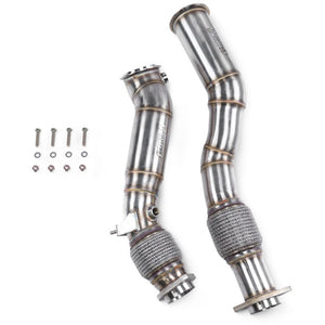 Scorpion de-cat downpipes til BMW X3 M / X4 M, hele sættet