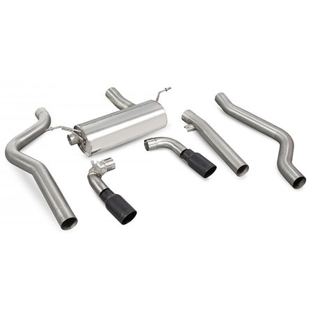 Scorpion Non-Resonated Cat-Back System with Electronic Valves - BMW M240I - Daytona Ceramic