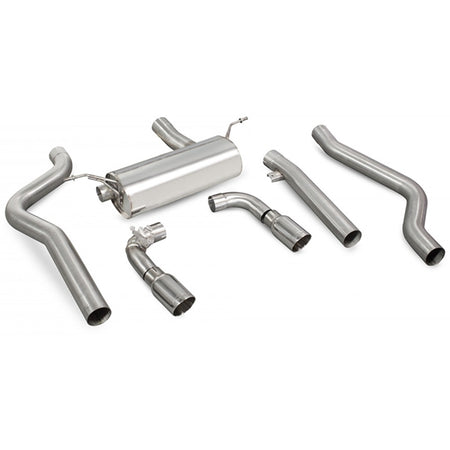 Scorpion Non-Resonated Cat-Back System with Electronic Valves - BMW M240I - Daytona