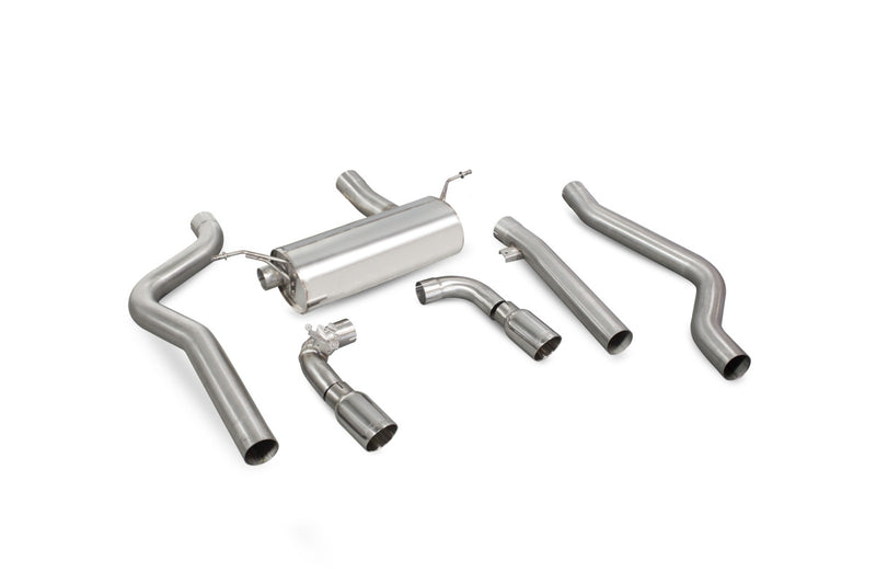 Scorpion cat-back udstødning til BMW M140I – ikke-resoneret, Daytona, kit_top