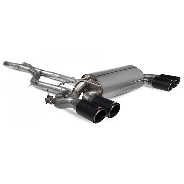 Scorpion Half System Non-Resonated GPF-Back System with Electronic Valves - BMW F87N M2 - Ascari