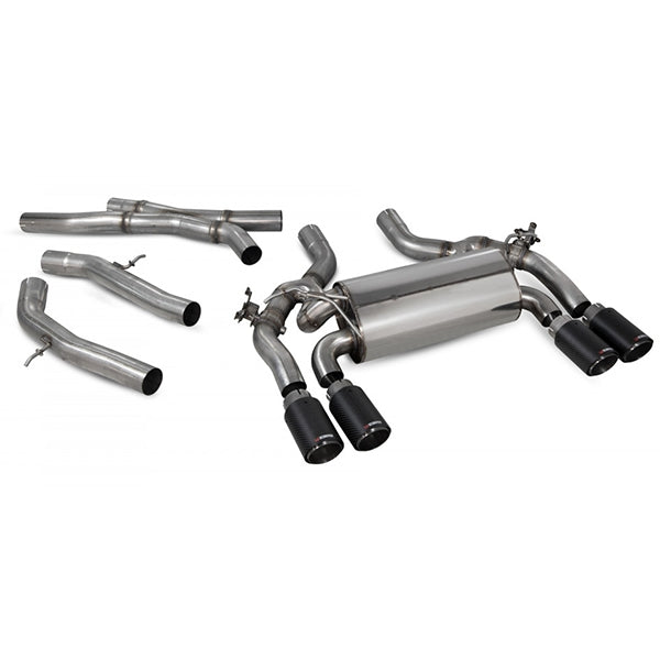 Scorpion Half System Non-Resonated GPF-Back System with Electronic Valves - BMW F87N M2 - Ascari