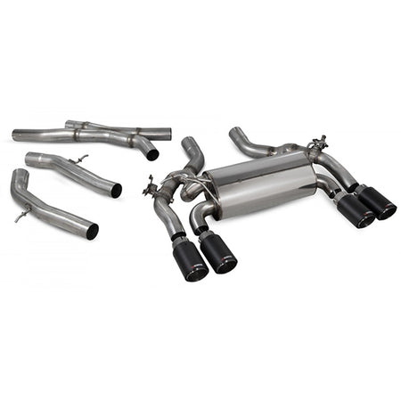 Scorpion Half System Non-Resonated GPF-Back System with Electronic Valves - BMW F87N M2 - Ascari