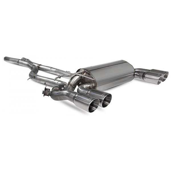 Scorpion Half System Non-Resonated GPF-Back System with Electronic Valves - BMW F87N M2 - Daytona