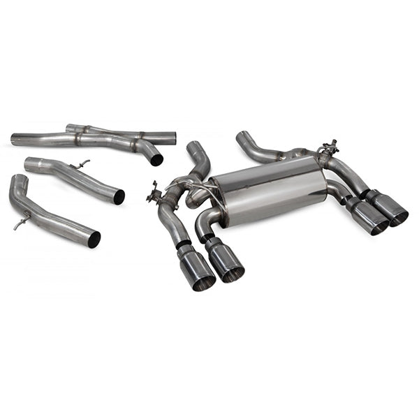 Scorpion Half System Non-Resonated GPF-Back System with Electronic Valves - BMW F87N M2 - Daytona