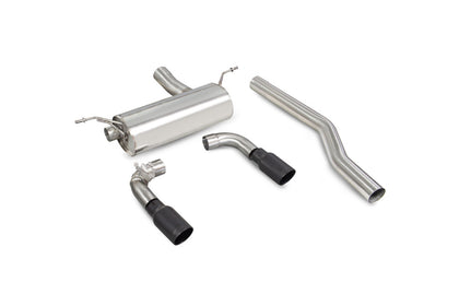 Scorpion GPF-back udstødning til BMW M140I med ventiler, Daytona Ceramic, kit_top