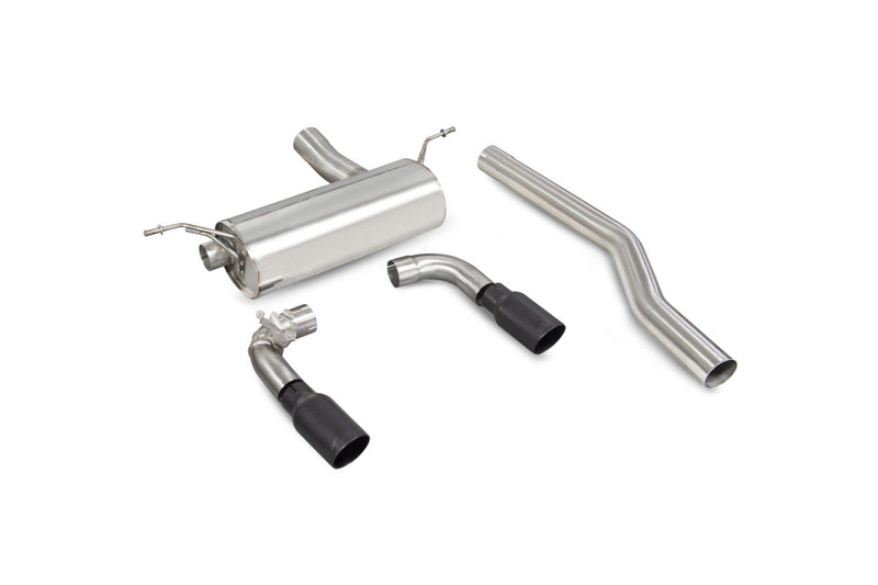 Scorpion GPF-back udstødning til BMW M140I med ventiler, Daytona Ceramic, kit_top