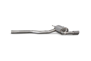 Scorpion GPF-back udstødning til BMW M140I med ventiler, Daytona, set fra siden