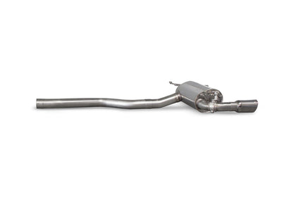 Scorpion GPF-back udstødning til BMW M140I med ventiler, Daytona, set fra siden