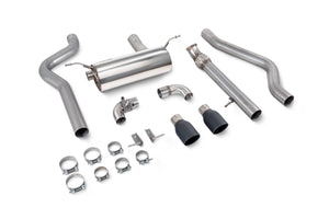 Scorpion cat-back udstødning til BMW M135i F20/F21 med ventiler, Daytona Ceramic, kit_top
