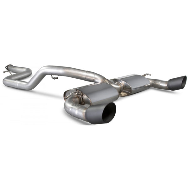 Scorpion Non-Resonated Cat-Back System - Ford Focus - Daytona Ceramic