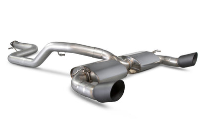 Scorpion cat-back udstødning til Ford Focus – ikke-resoneret, Daytona Ceramic, 3quart