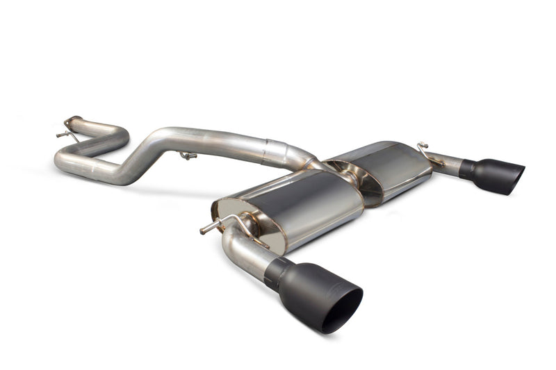 Scorpion cat-back udstødning til Ford Focus – ikke-resoneret, Daytona Ceramic, 3quart