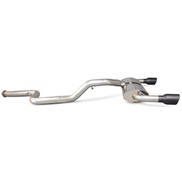 Scorpion 76mm/3" Non-Resonated Cat-Back System - Ford Focus - Daytona Ceramic
