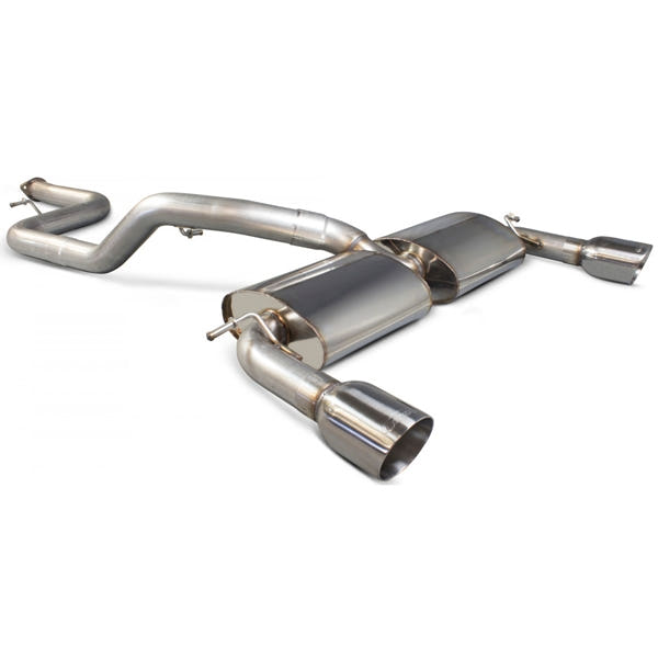 Scorpion 76mm/3" Non-Resonated Cat-Back System - Ford Focus - Daytona
