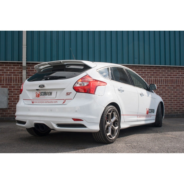 Scorpion Resonated Cat-Back System - Ford Focus - Daytona Ceramic