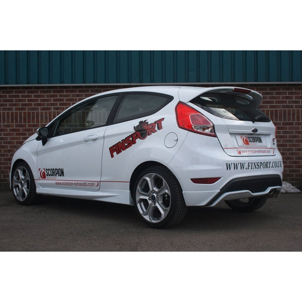 Scorpion 76mm/3" Resonated Cat-Back System - Ford MK7.5 Fiesta - Daytona