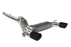 Scorpion cat-back udstødning til Ford Focus med ventiler, Indy Ceramic, 3quart