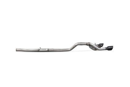 Scorpion cat-back udstødning til Ford Focus, Daytona Ceramic, set fra siden