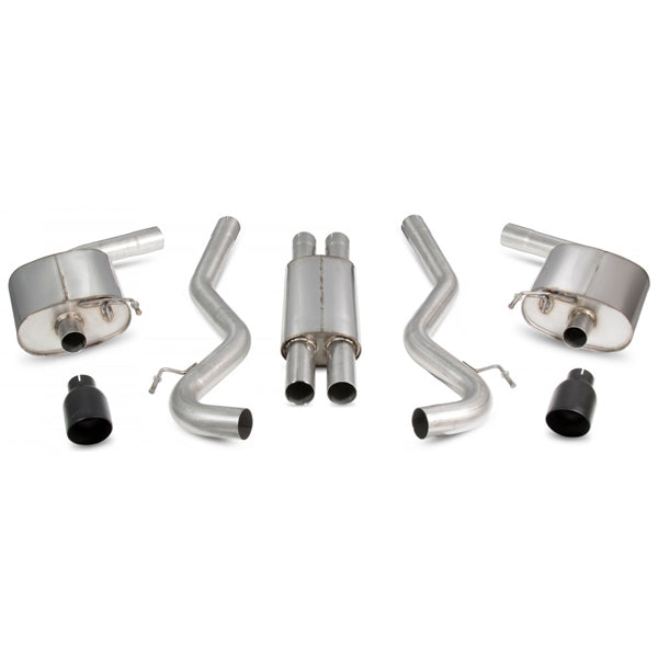 Scorpion Resonated Cat-Back System - Ford Mustang - Daytona Ceramic