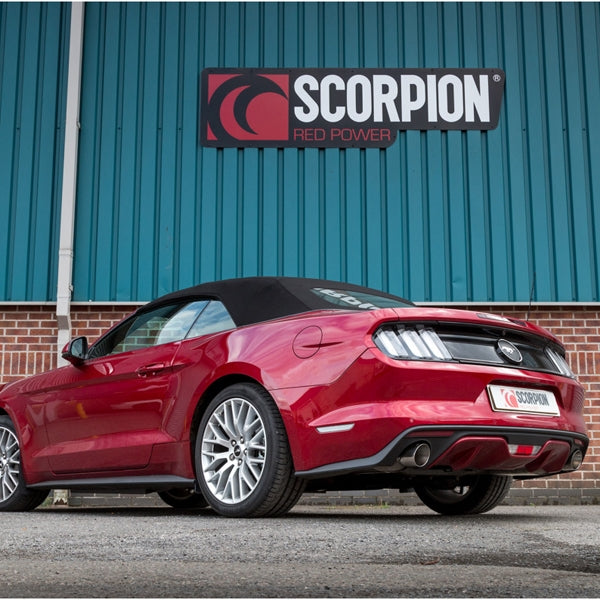 Scorpion Non-Resonated Cat-Back System - Ford Mustang - Daytona