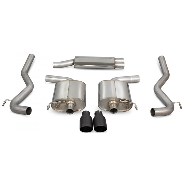 Scorpion Resonated Cat-Back System - Ford Mustang - Daytona Ceramic