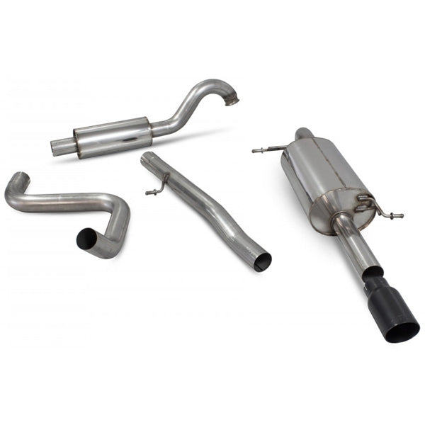 Scorpion Resonated Cat-Back System - Ford MK8 1.0T Ecoboost Fiesta - Daytona Ceramic