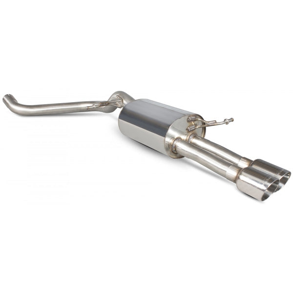 Scorpion Rear Silencer Only - Ford MK7 Fiesta - Daytona