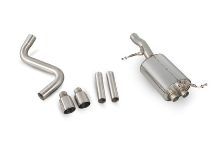 Scorpion bagpotte til Ford MK7 Fiesta, set ovenfra