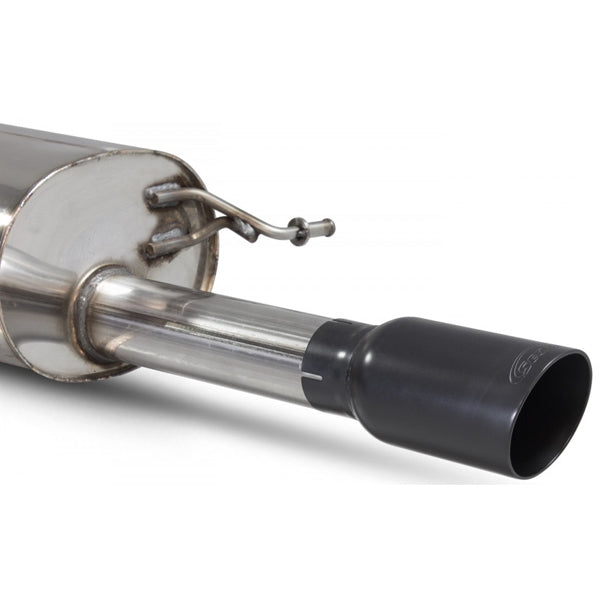 Scorpion Rear Silencer Only - Ford MK8 1.0T Ecoboost Fiesta - Daytona Ceramic