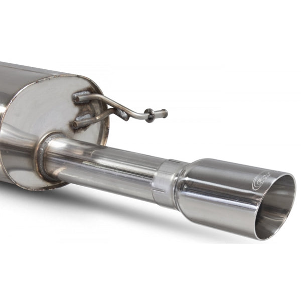 Scorpion Rear Silencer Only - Ford MK8 1.0T Ecoboost Fiesta - Daytona