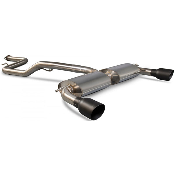 Scorpion 63.5mm/2.5" Non-Resonated Cat-Back System - Ford Focus - Daytona Ceramic