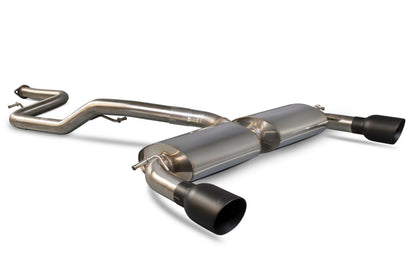 Scorpion cat-back udstødning til Ford Focus – ikke-resoneret, Daytona Ceramic, 3quart