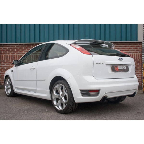 Scorpion 63.5mm/2.5" Non-Resonated Cat-Back System - Ford Focus - Daytona Ceramic