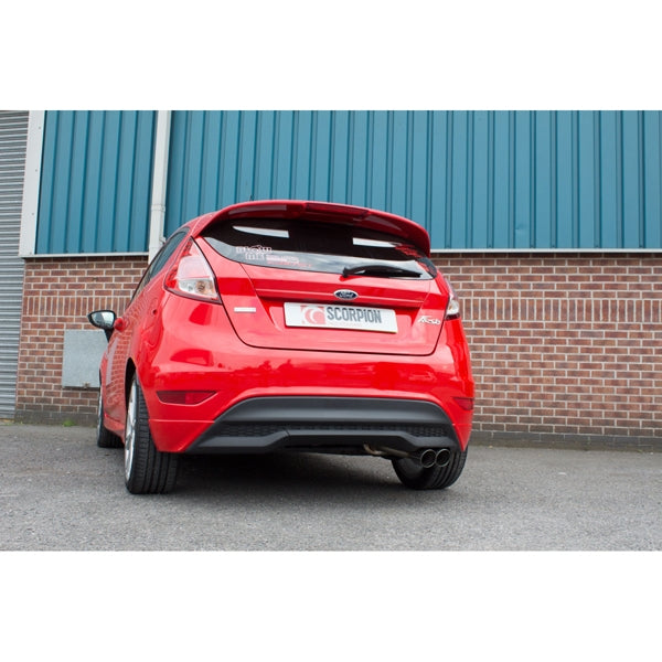 Scorpion Non-Resonated Cat-Back System - Ford MK7 Fiesta - Daytona