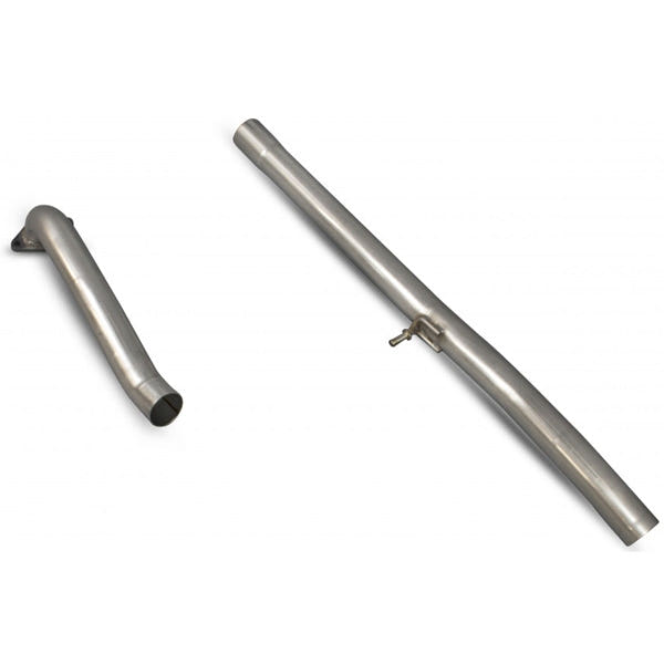 Scorpion Rear Silencer To Cat-Back Upgrade (Non-Resonated) - Ford MK7 Fiesta