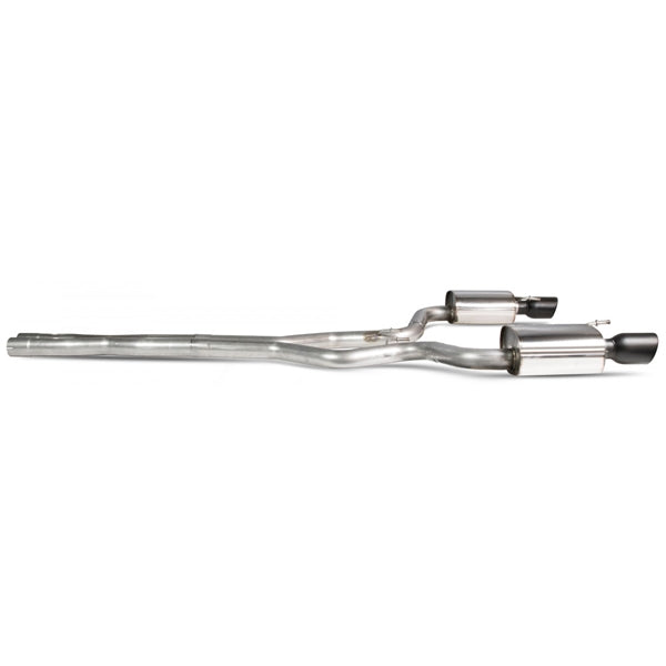 Scorpion Non-Resonated Cat-Back System - Ford Mustang - Daytona Ceramic