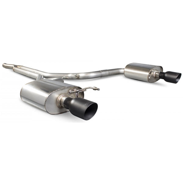 Scorpion Non-Resonated Cat-Back System - Ford Mustang - Daytona Ceramic
