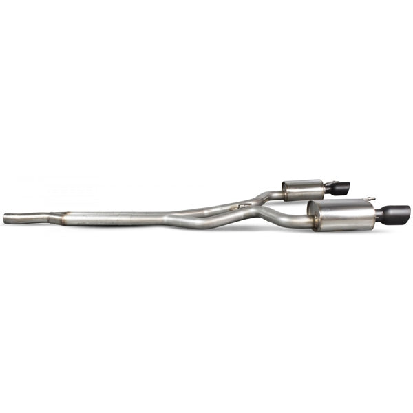 Scorpion Non-Resonated Cat-Back System - Ford Mustang - Daytona Ceramic