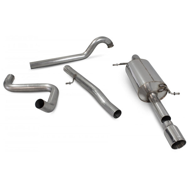 Scorpion Non-Resonated Cat-Back System - Ford MK8 1.0T Ecoboost Fiesta - Daytona