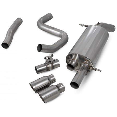 Scorpion GPF-Back System With Electronic Valve - Ford MK8 - Daytona